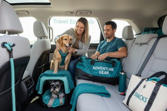 dog travel essentials car