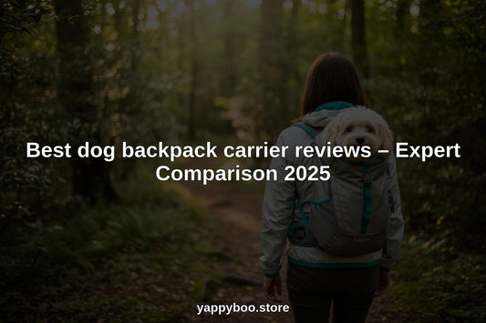 dog backpack carrier reviews hero header image