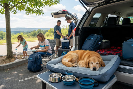 dog travel bed SUV