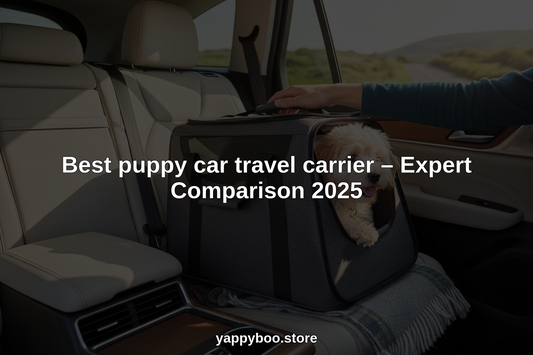 puppy car travel carrier hero header image