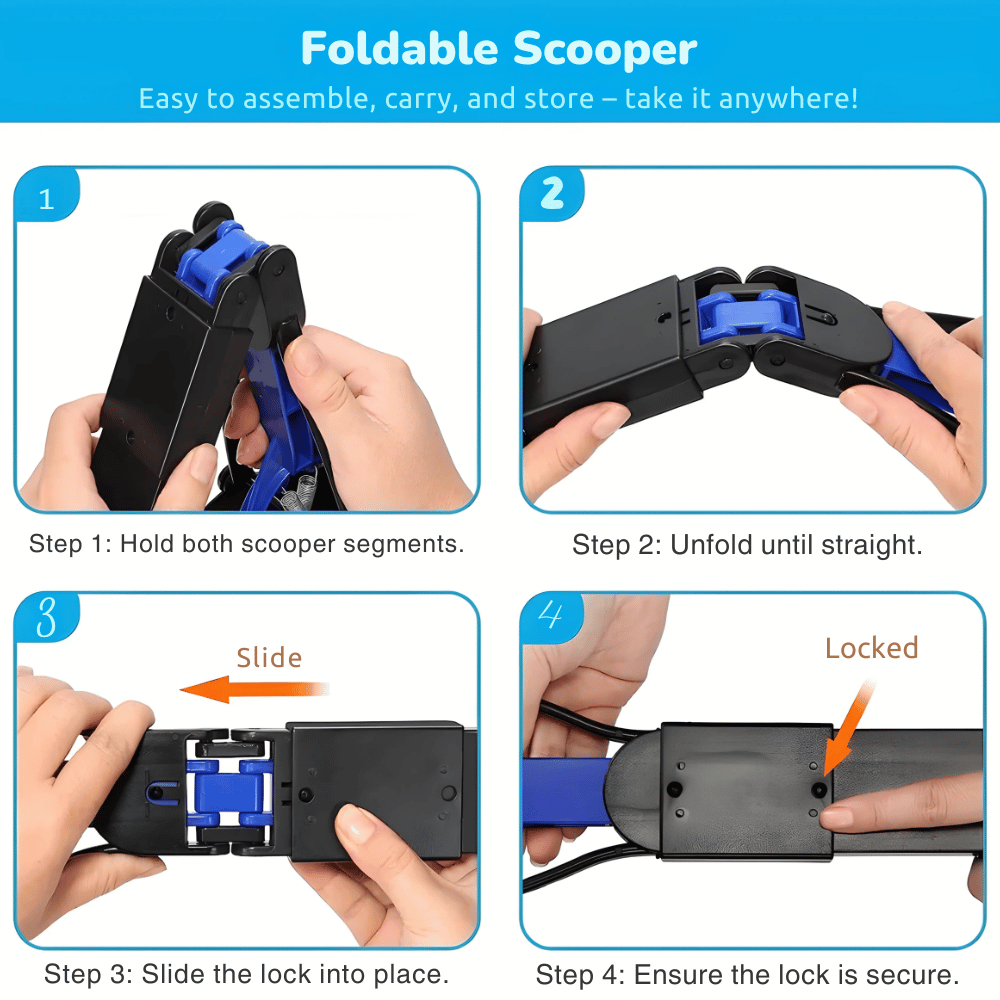 Easy-Pick Pooper Scooper assembly