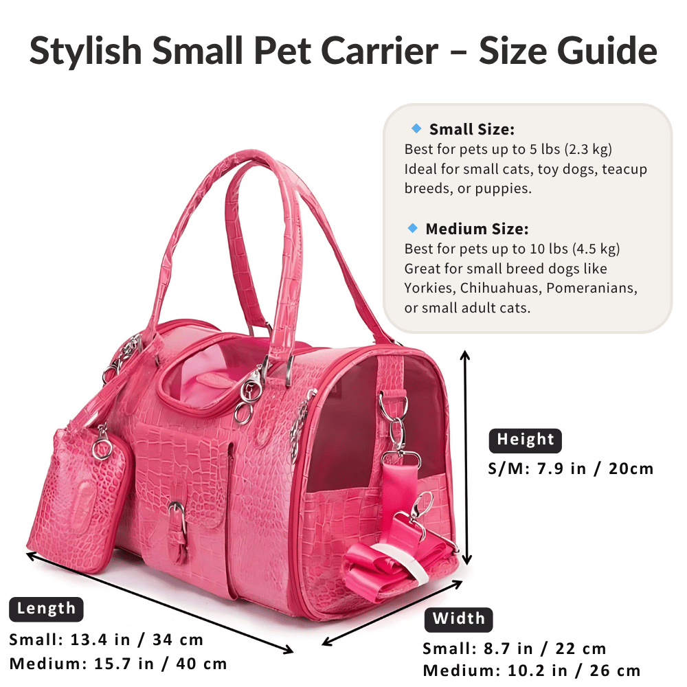  Yappyboo  Travel Pet Carrier for Small Animals  