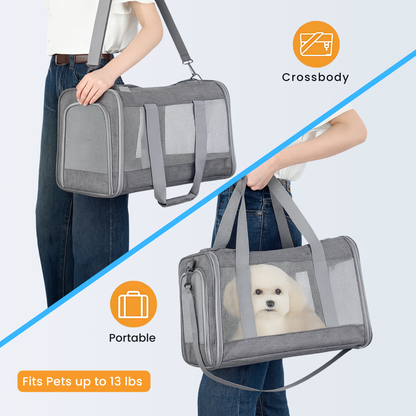 Airline-approved Pet carrier for Dogs and Cats