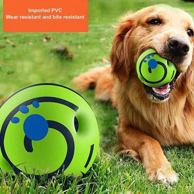 Giggling Glow Ball for Dogs - Yappyboo 