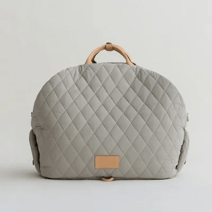 Luxury Quilted Dog Carrier Bag and Booster Seat
