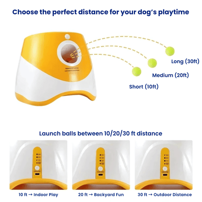  Fetch Fun Automatic Dog Ball Launcher 