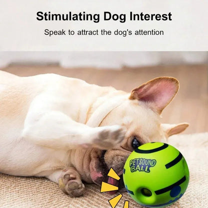 Giggling Glow Ball for Dogs - Yappyboo 