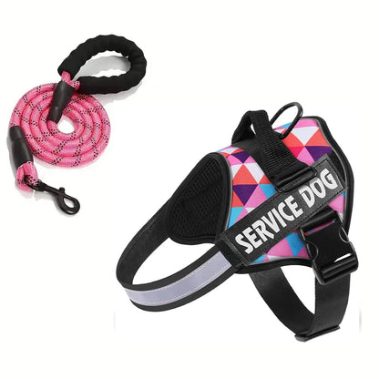 Reflective Dog Walking Harness