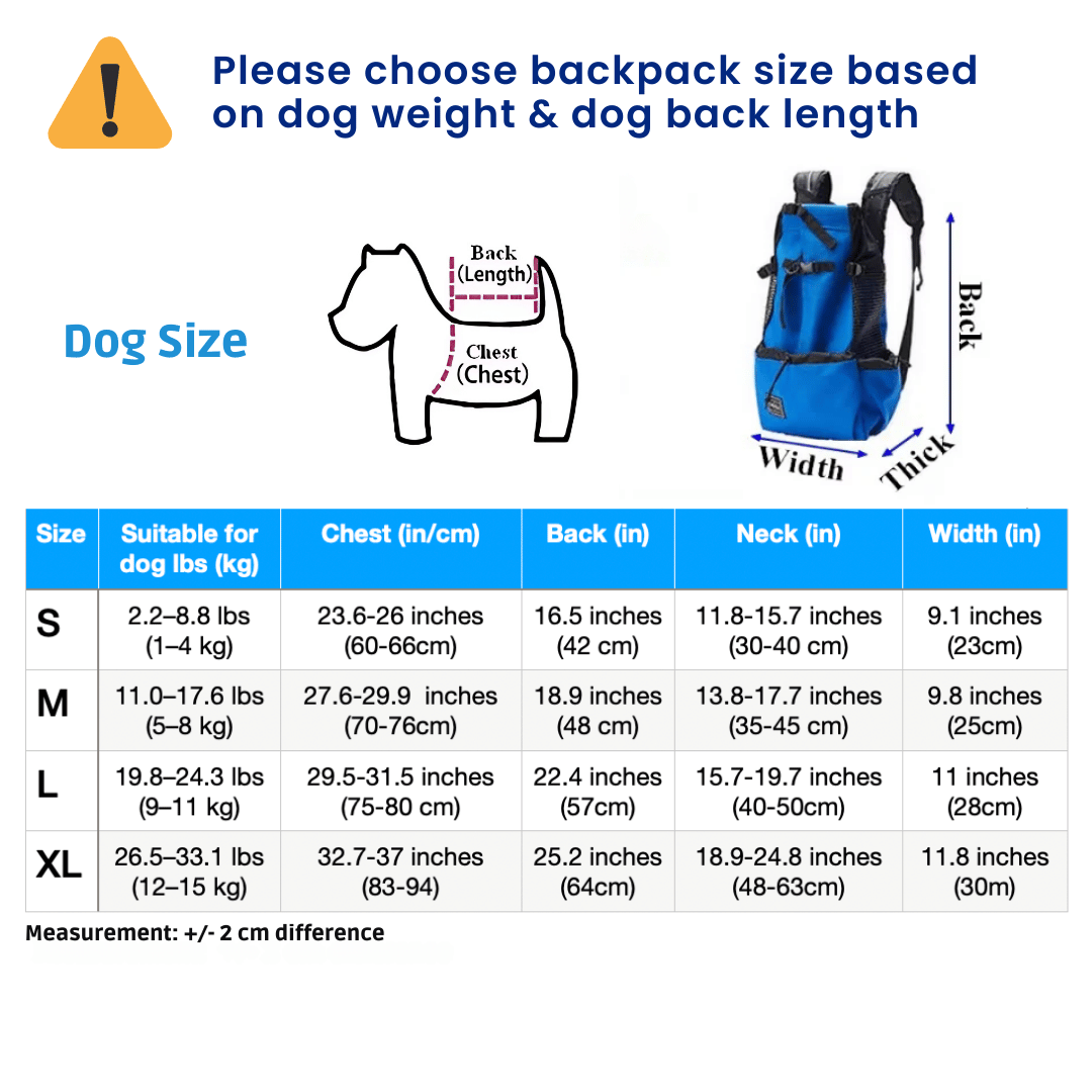 Adventure Dog Travel Pack - Yappyboo 