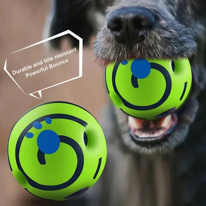 Giggling Glow Ball for Dogs - Yappyboo 