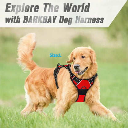 No Pull Dog Harness for Large Dog Walking