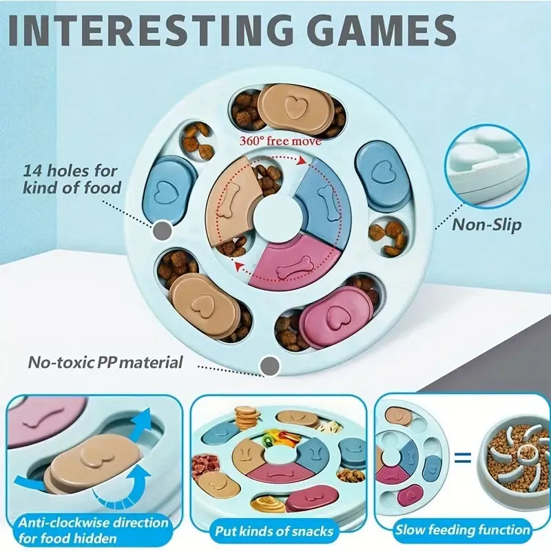 Paw Puzzle Feeder - Yappyboo 
