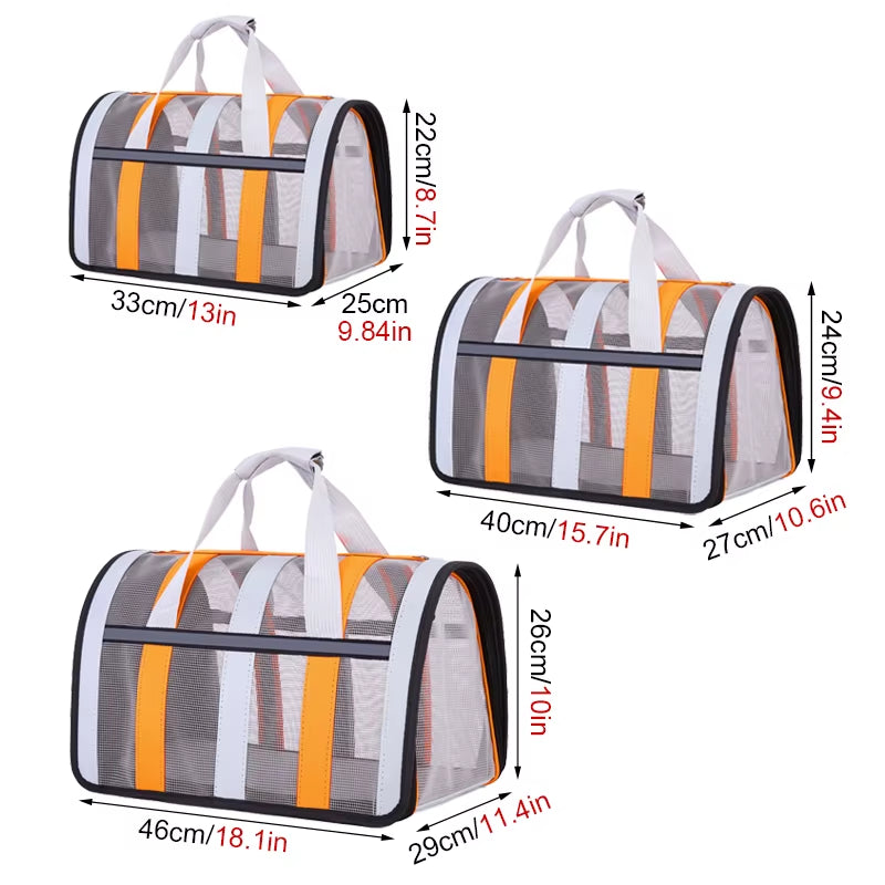 Cozy Pet Carrying Travel Bag - Yappyboo 