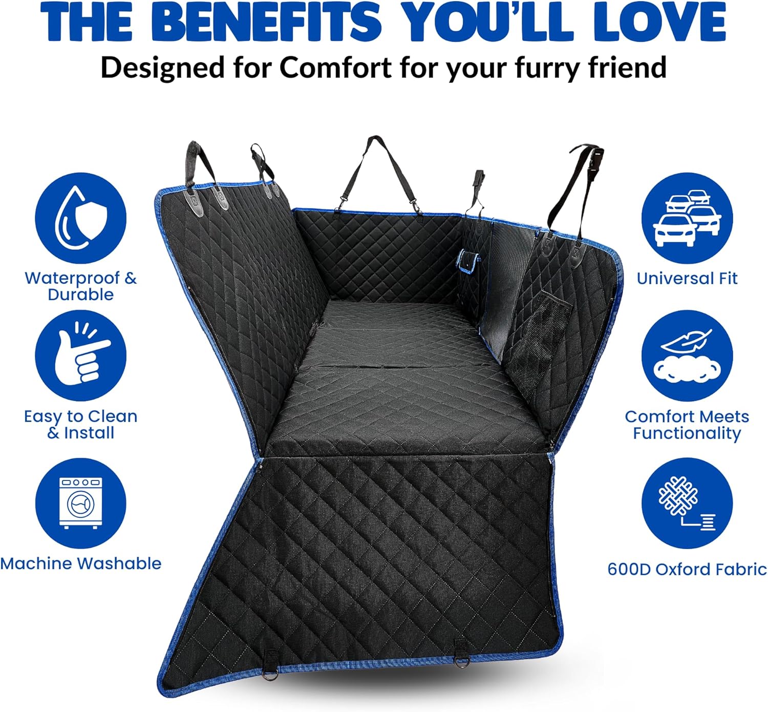 Backseat Extender for Dogs - Yappyboo 