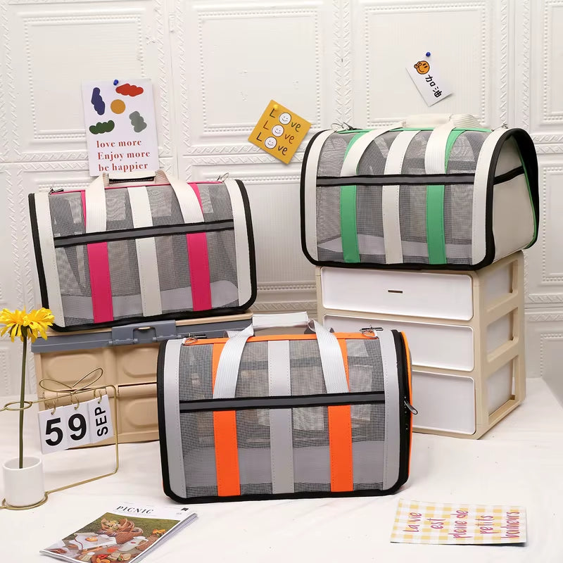 Cozy Pet Carrying Travel Bag - Yappyboo 