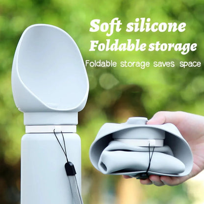 Folding Pet Water Dispenser to carry easily
