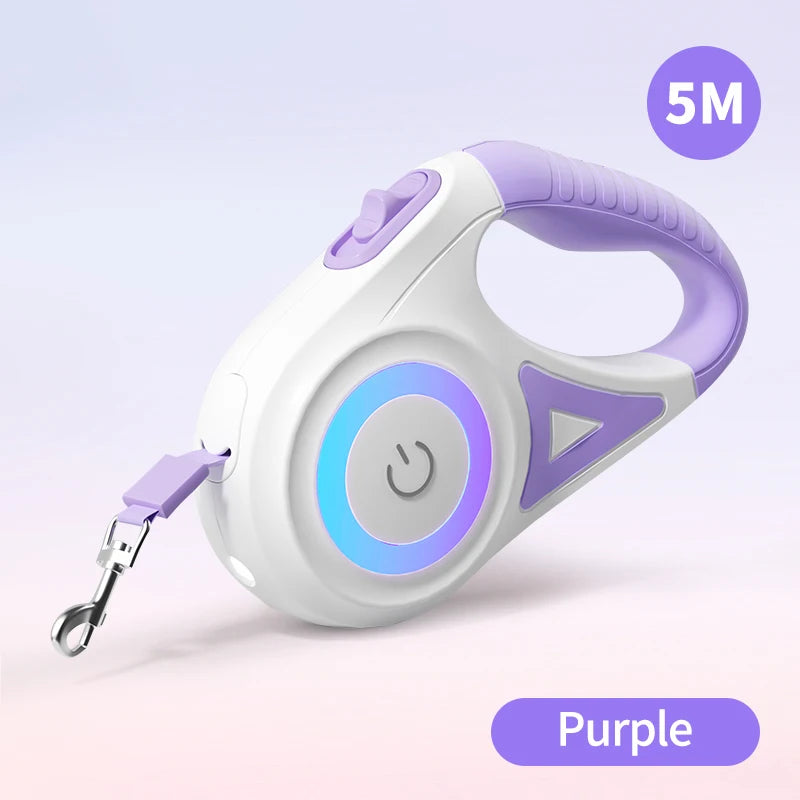 BrightPath Retractable Dog Leash