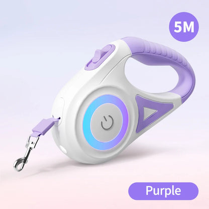 BrightPath Retractable Dog Leash