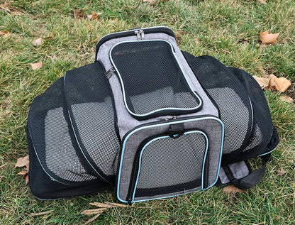 Expandable Cozy Pet Travel Carrier