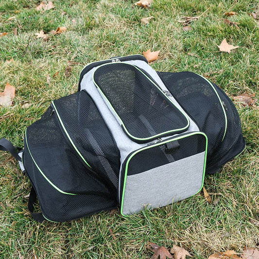 Expandable Cozy Pet Travel Carrier