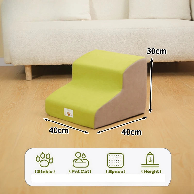 Memory Foam Pet Stair for Dogs and Cats 