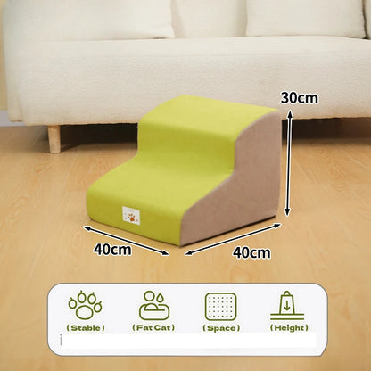 Memory Foam Pet Stair for Dogs and Cats 