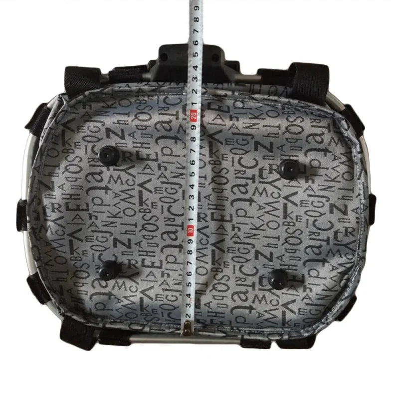 Compact Pet Bike Basket