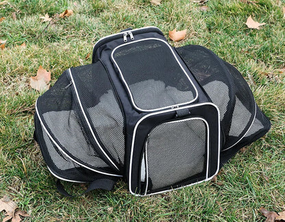Expandable Cozy Pet Travel Carrier