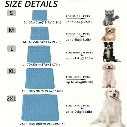 Cozy and Chill Pet Cooling Summer Pad