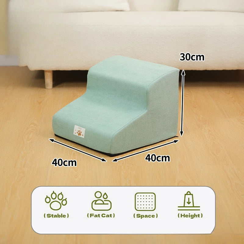 Memory Foam Pet Stair for Dogs and Cats 