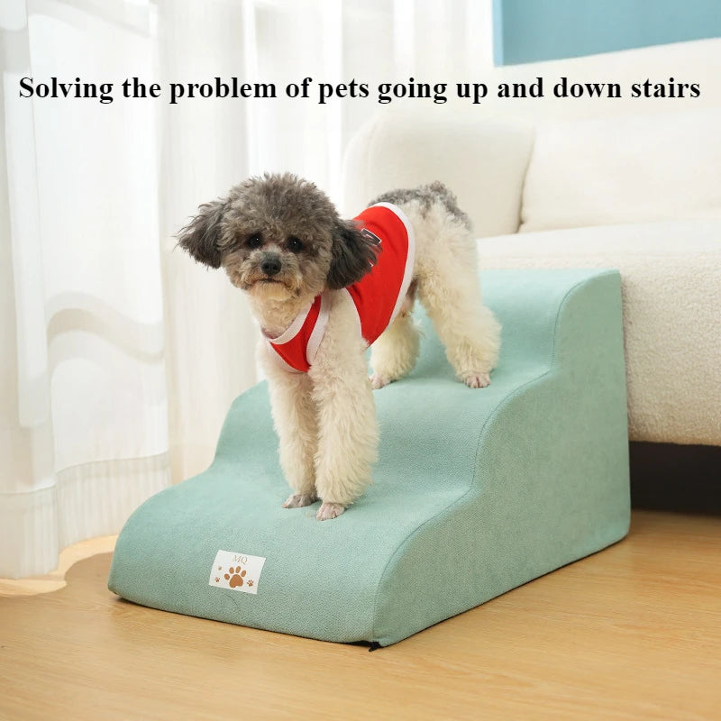 Memory Foam Pet Stair for Dogs and Cats 