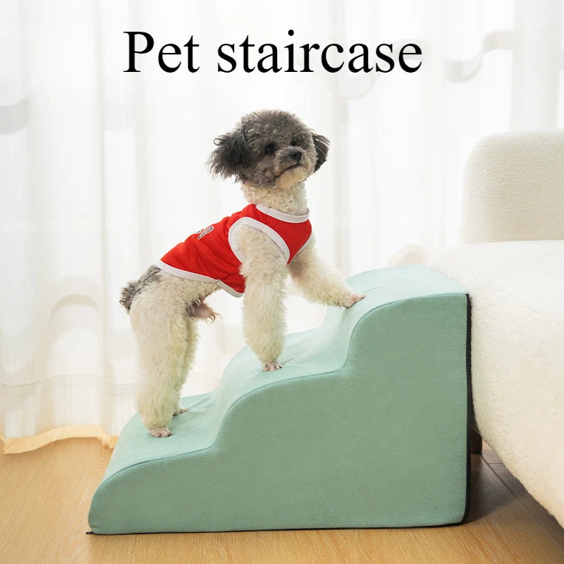 Memory Foam Pet Stair for Dogs and Cats 