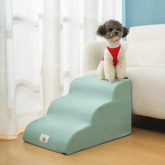 Memory Foam Pet Stair for Dogs and Cats 