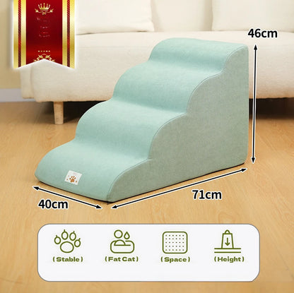 Memory Foam Pet Stair for Dogs and Cats 