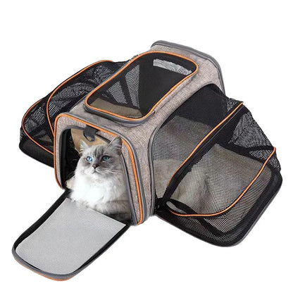 Expandable Cozy Pet Travel Carrier