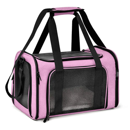Travel Pet Carriers for Cats and Puppies – Lightweight, Collapsible, and Airline Approved - Yappyboo 