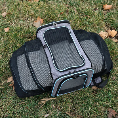 Expandable Cozy Pet Travel Carrier