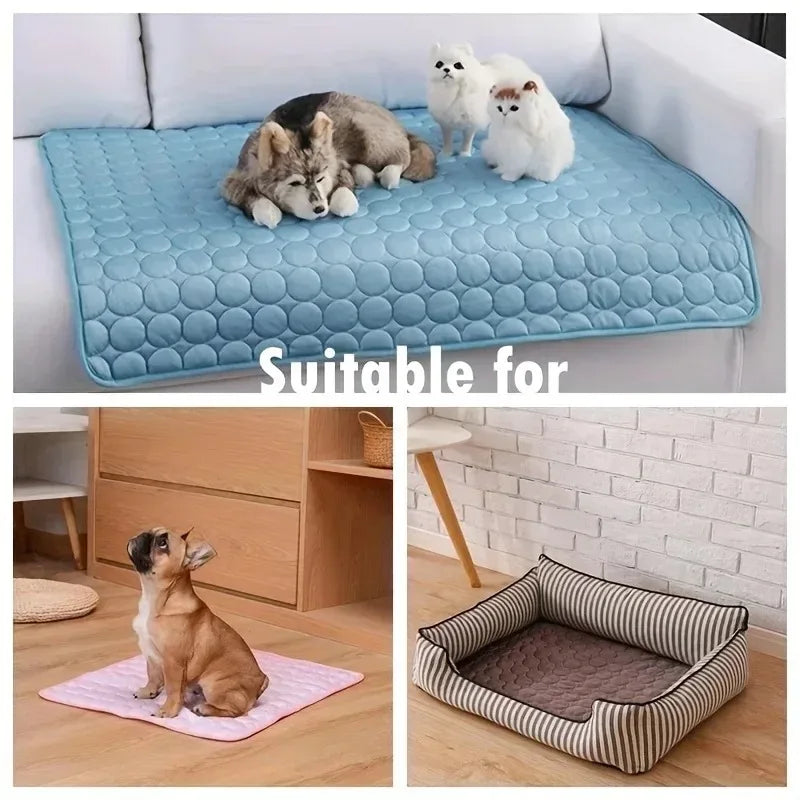 Cozy and Chill Pet Cooling Summer Pad