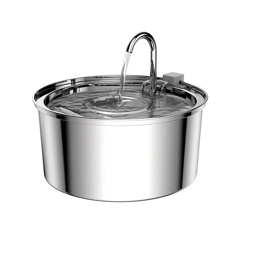 Quiet Stainless Pet Water Fountain