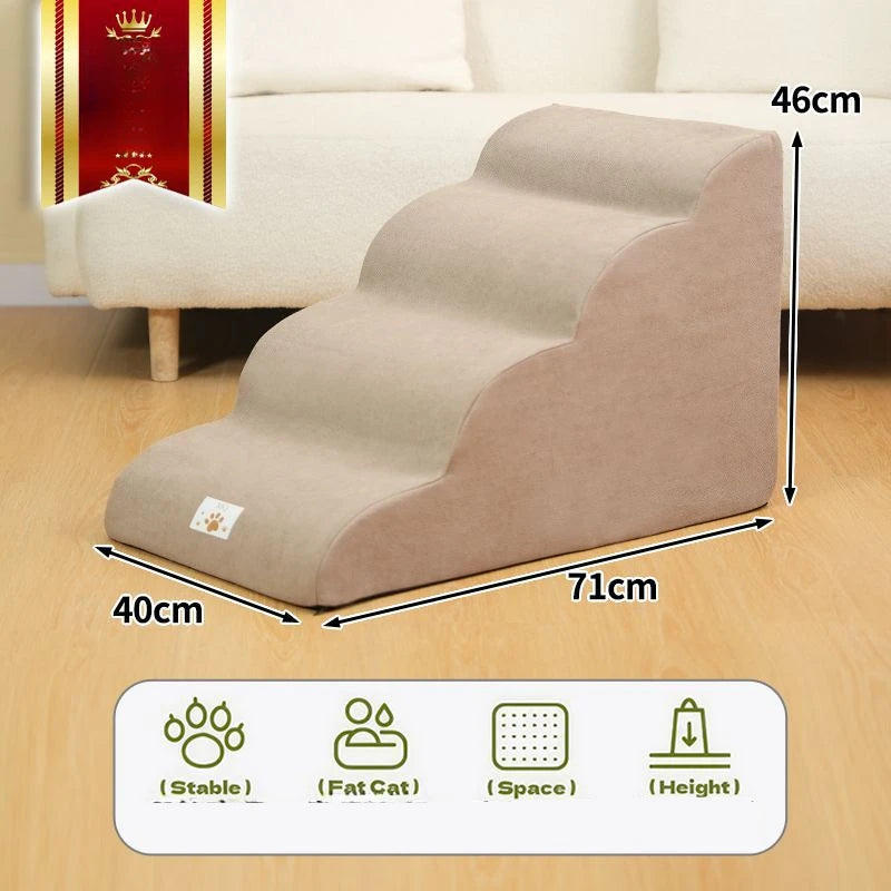 Memory Foam Pet Stair for Dogs and Cats 