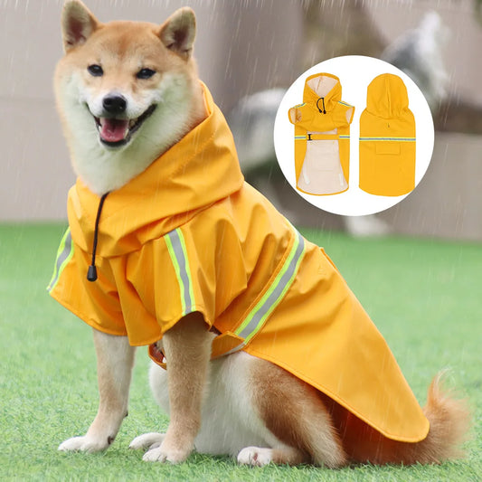 Corgi Cloak Style Dog Raincoat