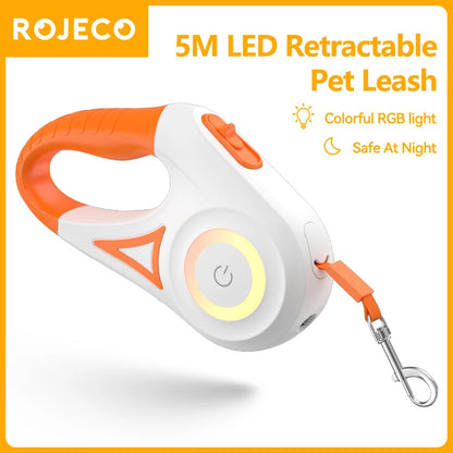 BrightPath Retractable Dog Leash