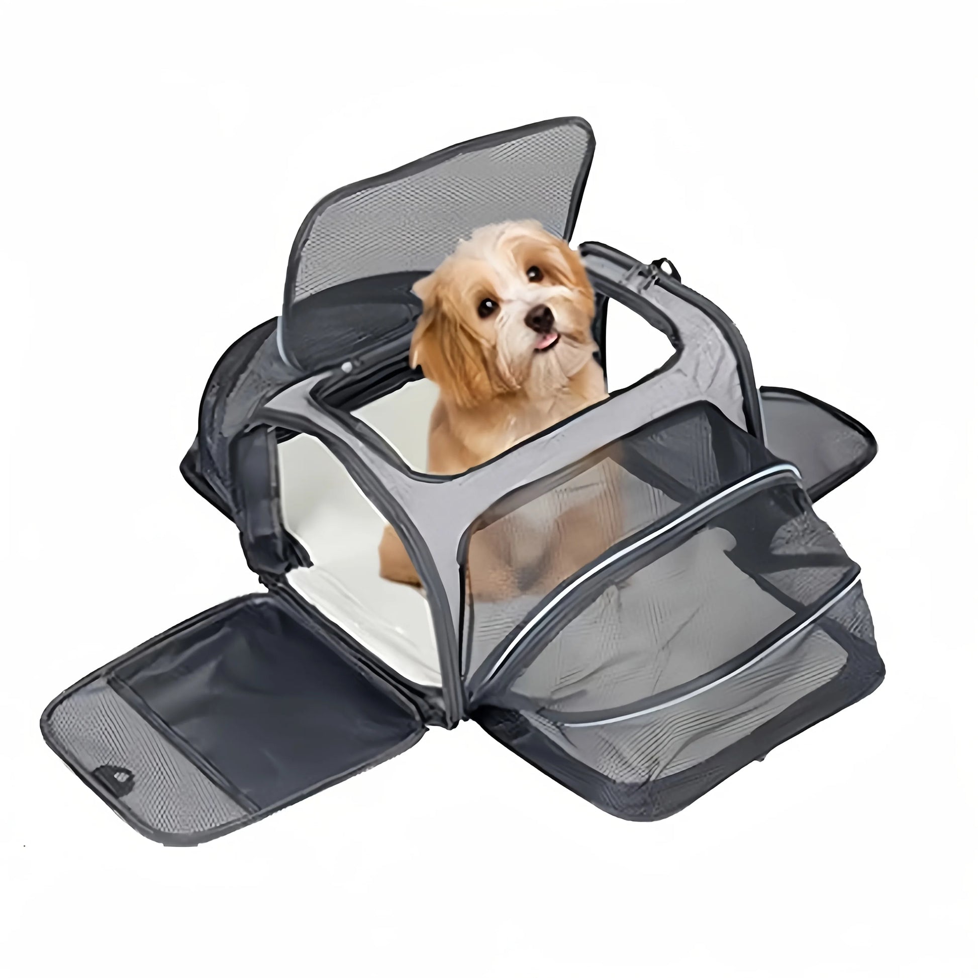 Expandable Cozy Pet Travel Carrier