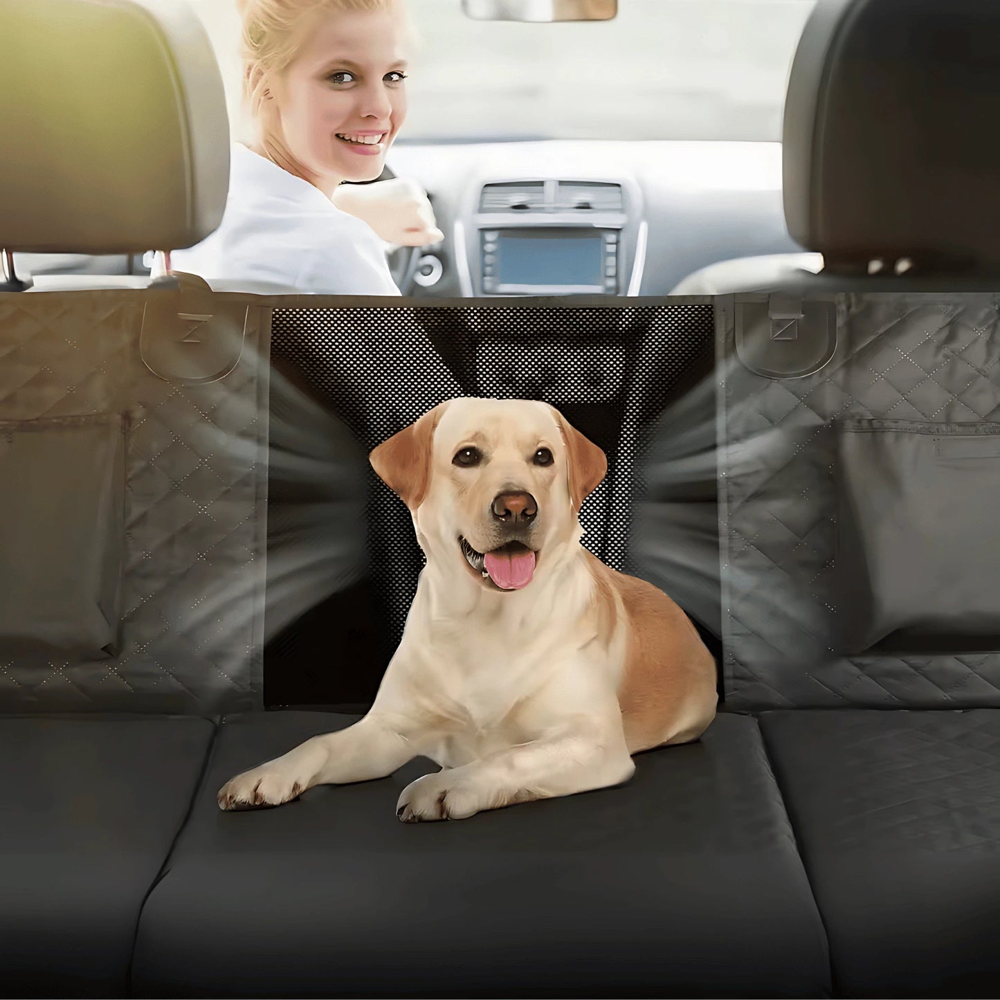 Travel Dog Bed Extender for Back Seat