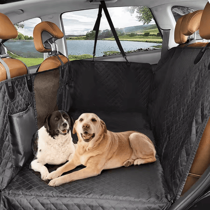 Travel Dog Bed Extender for Back Seat – Foldable & Padded