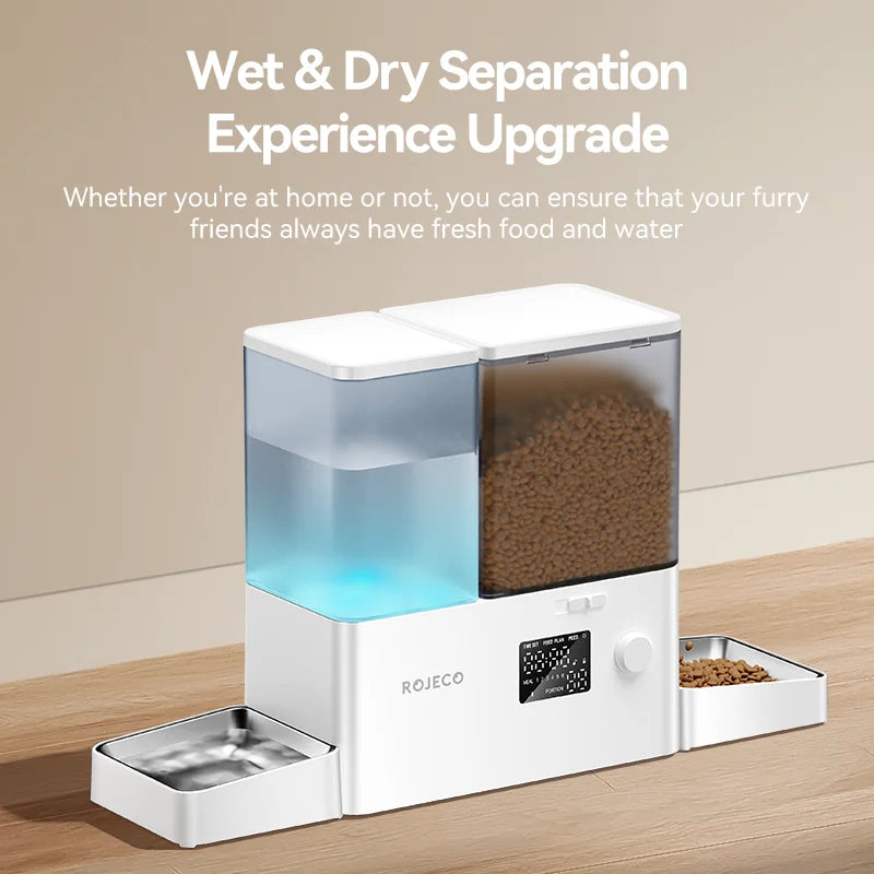 2 in 1 Automatic Pet Feeder with Water Fountain 8.5L 