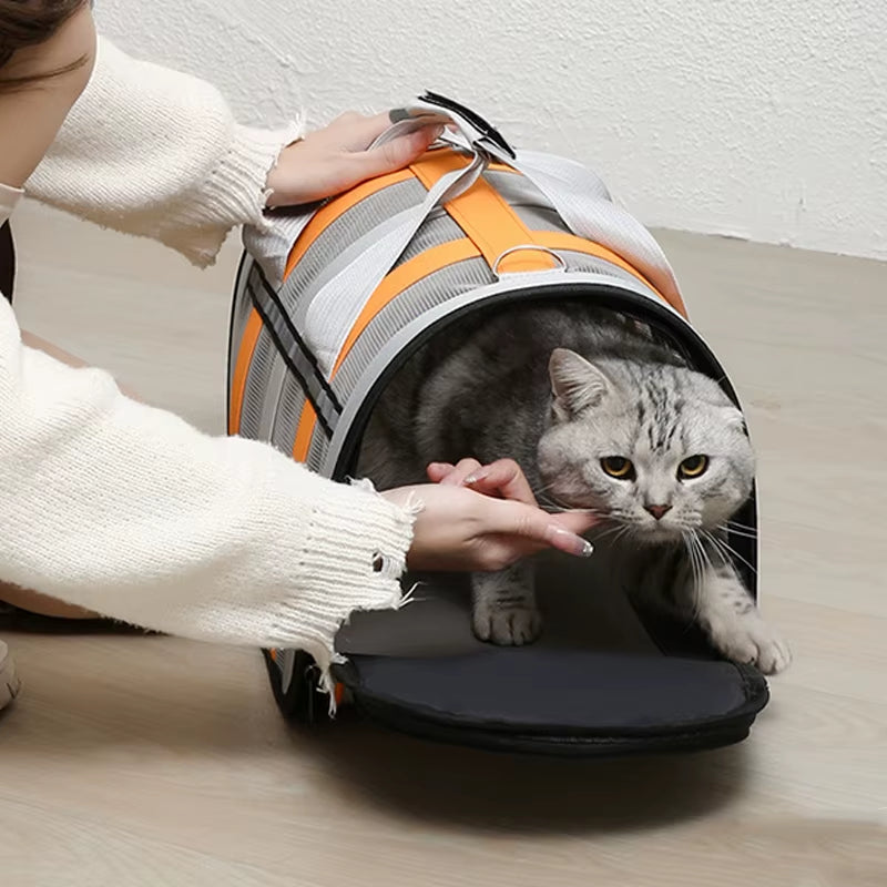 Cozy Pet Carrying Travel Bag - Yappyboo 