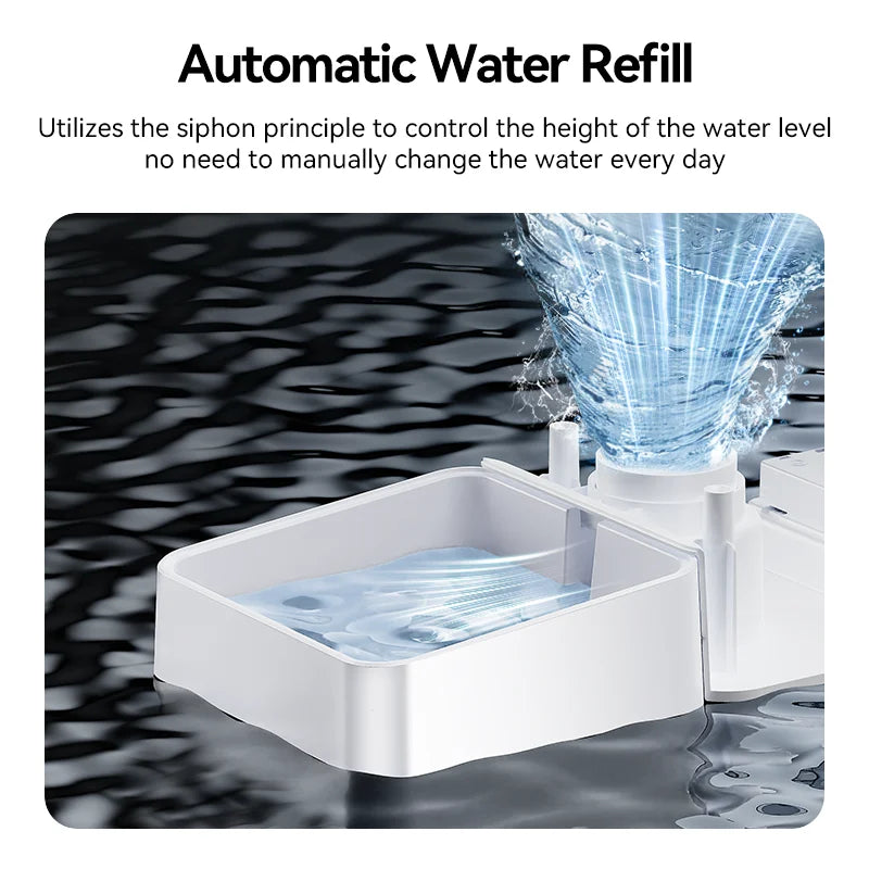 2 in 1 Automatic Pet Feeder with Water Fountain 8.5L 