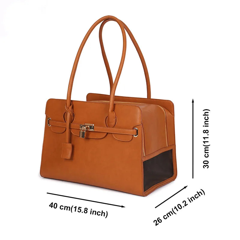 Chic Comfort Pet Travel Bag - Yappyboo 