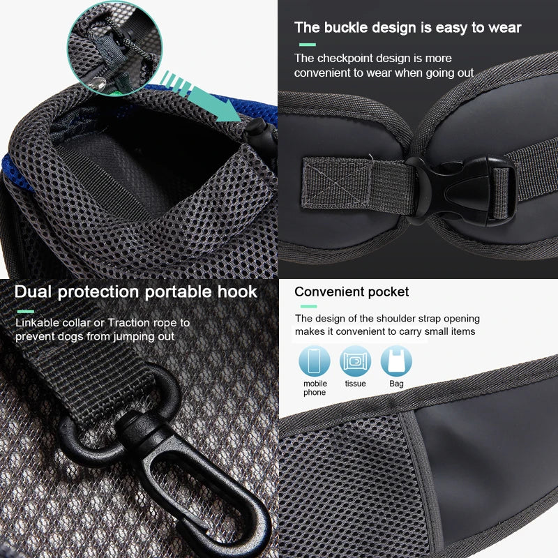 Comfy Pet Travel Sling - Yappyboo 